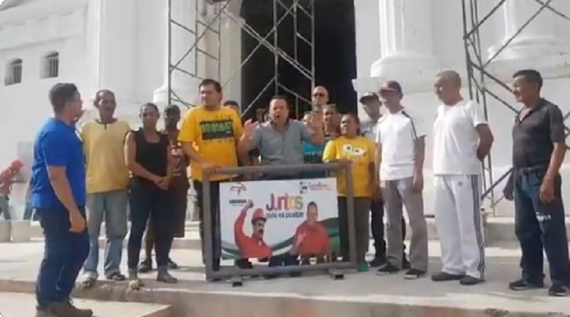 Inspeccionan obras en templo Nuestra Señora del Buen Consejo en Aragua