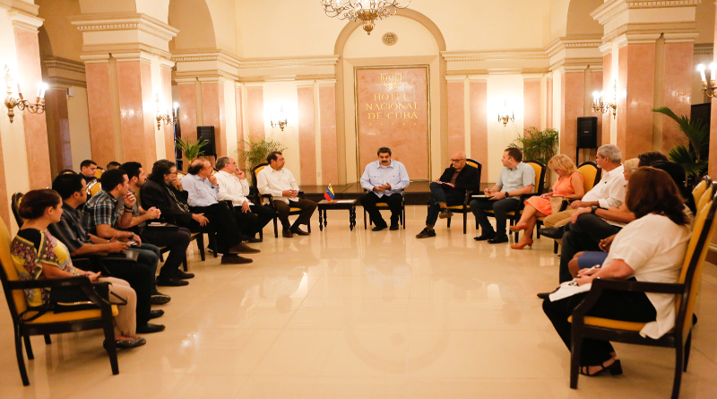 Presidente Maduro y red de intelectuales cubano fortalecen lazos de cooperación
