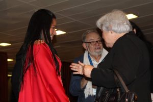 Reunión con ministros, viceministros y embajadores, a propósito del traspaso de la presidencia del MNOAL, capítulo Unesco, a Azerbaiyán
