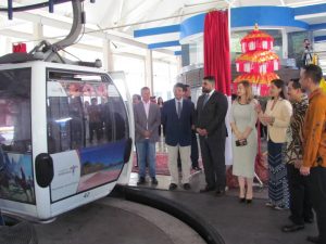 Promoción Cultural y Turística de la República de Indonesia celebraron en el Sistema Teleférico Warairarepano