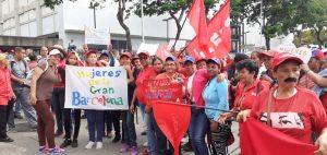 Marcha Nacional contra el Fascismo y el Golpismo, promovido por el gobierno de EE.UU. en Bolivia y en Venezuela