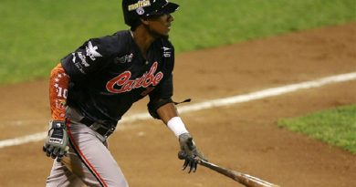 Caribes cortó cadena de derrotas y vence 9-3 a los Tigres