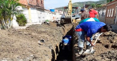 Comienza reconstrucción de alcantarillado público en comunidad de Cagua
