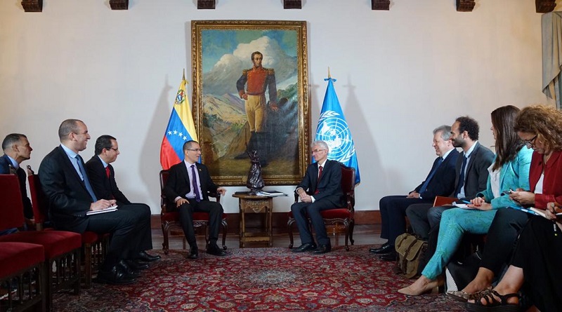 Venezuela y ONU revisan plan de asistencia técnica humanitaria