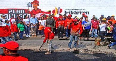 Plan Tapa Hueco recorre municipio Iribarren en Lara