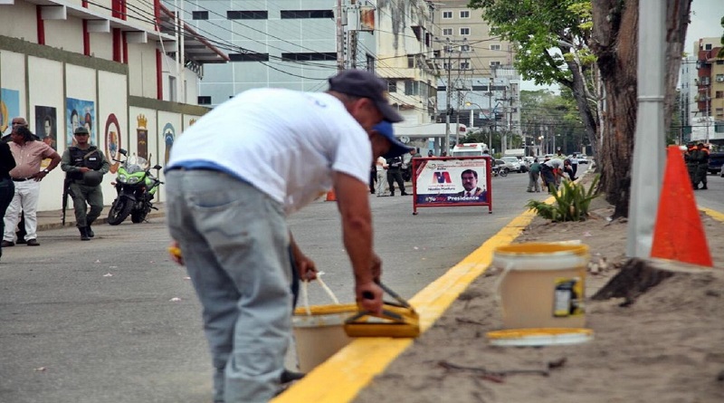 Más de 12 mil personas desplegadas para embellecer espacios públicos en Maturín