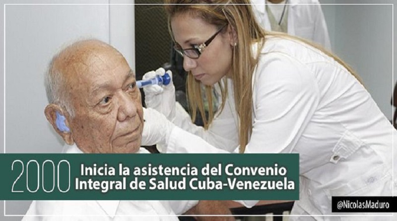 Presidente Maduro: Convenio Integral de salud Cuba-Venezuela ha llevado su mano solidaria a miles de hombres y mujeres