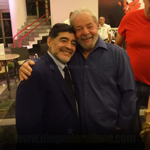 @IosuMardones10 #Maradona (Instagram): "Hoy se hizo justicia". Lula Livre