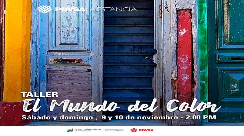 Este domingo dictarán taller "El mundo del Color" en Pdvsa La Estancia