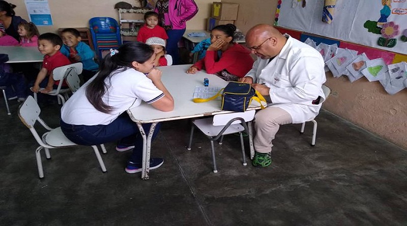 Atención médico integral recibieron estudiantes de U.E "San Juan Del Alto" de Valera en Trujillo