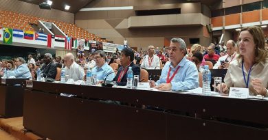 Más de mil representantes de movimientos sociales del mundo participan en encuentro antimperialista de solidaridad en Cuba