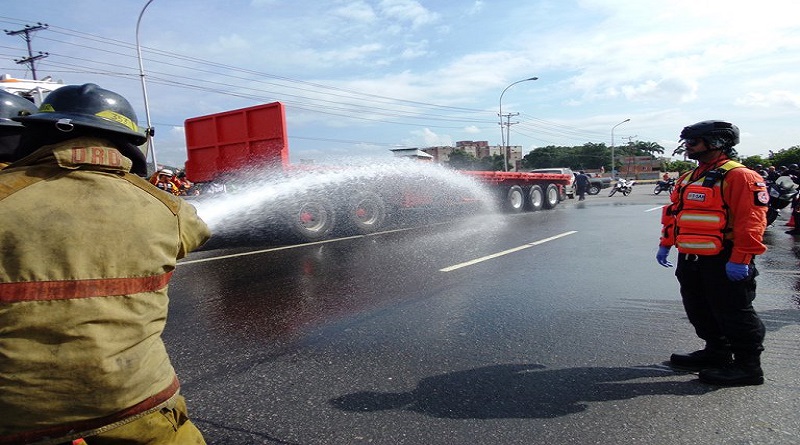 Se realiza simulacro de siniestro vial múltiple en Carabobo