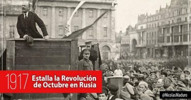 Presidente Maduro recordó los 102 años de la victoria de la Revolución Bolchevique