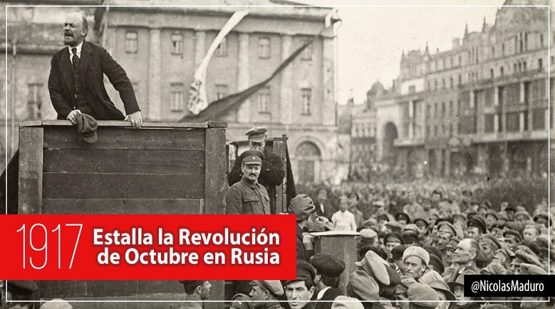 Presidente Maduro recordó los 102 años de la victoria de la Revolución Bolchevique