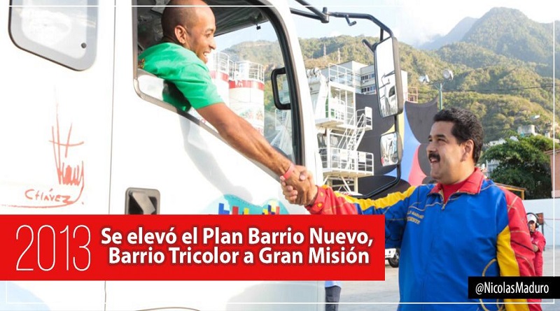 Venezuela celebra seis años de elevación de Barrio Nuevo, Barrio Tricolor a Gran Misión