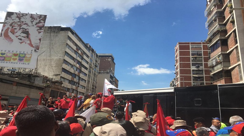 Inicia vigilia en Puente LLaguno en repudio al golpe de Estado en Bolivia