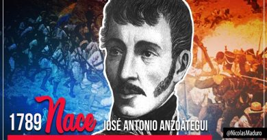 Jefe de Estado enalteció la labor del General José Antonio Anzoátegui