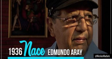 Jefe de Estado conmemoró natalicio de Edmundo Aray