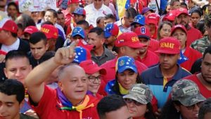 Marcha Nacional contra el Fascismo y el Golpismo, promovido por el gobierno de EE.UU. en Bolivia y en Venezuela