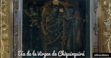 Presidente Maduro celebró el día de la Virgen de la Chiquinquirá