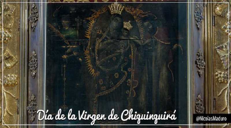 Presidente Maduro celebró el día de la Virgen de la Chiquinquirá