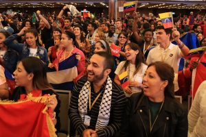 Clausura del Encuentro Internacional de Estudiantes