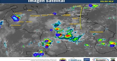 Inameh pronostica lluvias dispersas en varias regiones del país