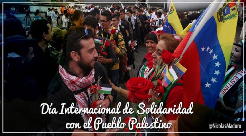 Jefe de Estado reconoce noble causa del hermano pueblo palestino