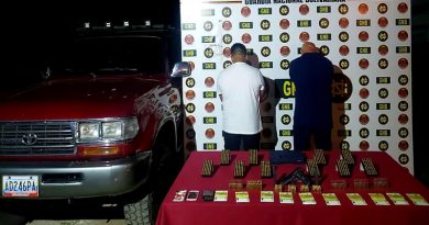 GNB incauta 700 municiones a grupo de delincuente en Anzoátegui