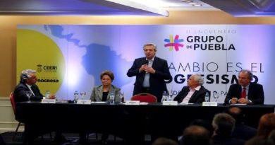 Presidente electo de Argentina Alberto Fernández augura que Grupo de Puebla será la instancia de América Latina