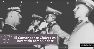 Hace 48 años es investido como cadete el comandante eterno Hugo Chávez