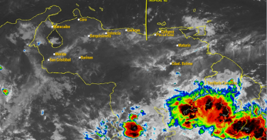 Inameh prevé pocas probabilidades de lluvias en gran parte del país este domingo