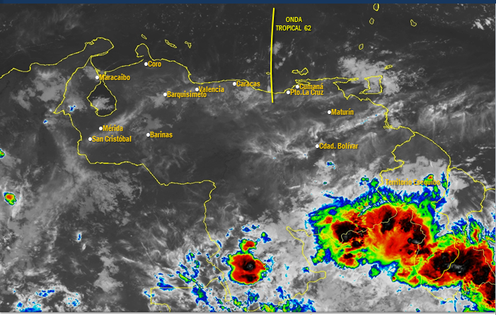 Inameh prevé pocas probabilidades de lluvias en gran parte del país este domingo