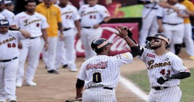 Leones se impuso 6-1 sobre Navegantes del Magallanes