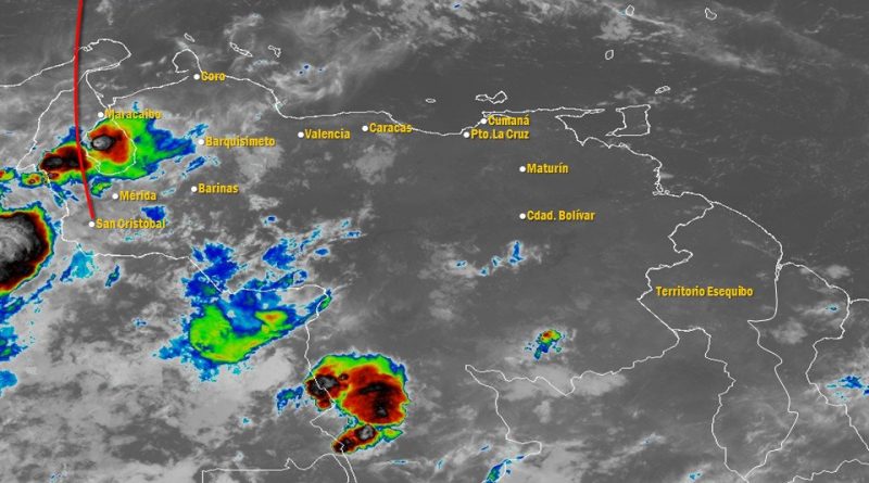 Lluvias aisladas y de intensidad variable se prevé para buena parte del territorio nacional