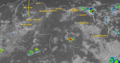 Nubosidad en casi todo el país con lluvias en occidente y oriente se prevé para este martes