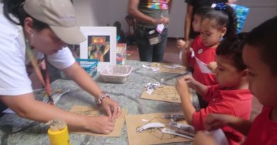 Los más pequeños de la casa disfrutaron del Pabellón infantil Filven 2019