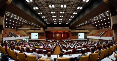 Parlamento de Cuba convoca a sesión ordinaria para el 20 de diciembre