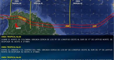 Paso de onda tropical traerá lluvias en varias regiones del país