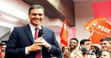 ESPAÑA: Partido Socialista gana elecciones generales pero lejos de la mayoría