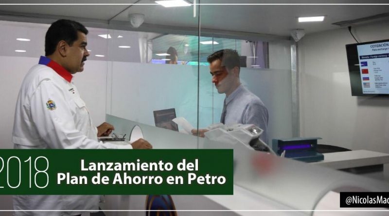 Plan de Ahorro en Petro cumple un año como instrumento de protección del salario