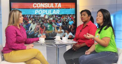 Voceras de comunidades mirandina llaman a jóvenes mayores de 15 años a votar en Consulta Popular