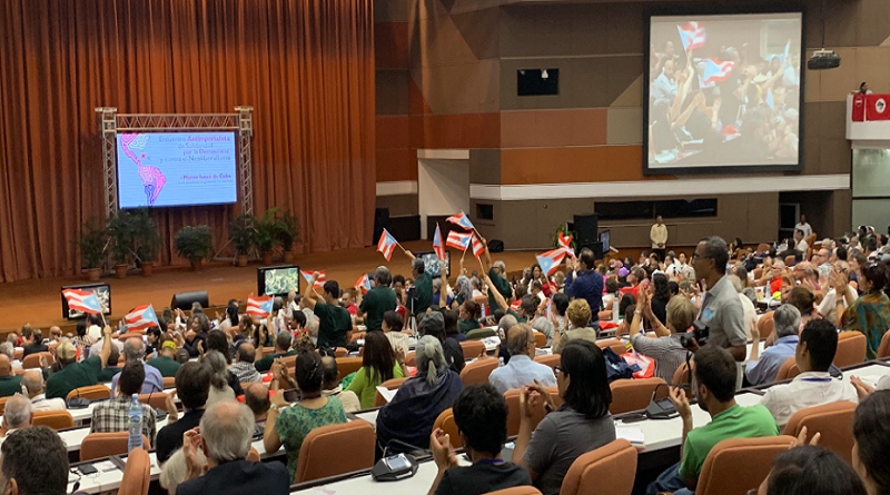 Venezuela participa en Encuentro Antimperialista de Solidaridad con Cuba
