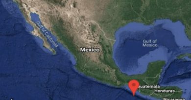 Sismo de magnitud 6.3 sacude costas del sur de México y Guatemala