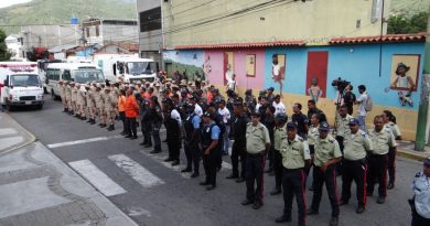 Más de 3 mil efectivos garantizarán resguardo del municipio Plaza en Guarenas