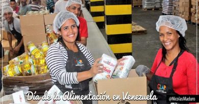 Venezuela celebra el Día de la Alimentación