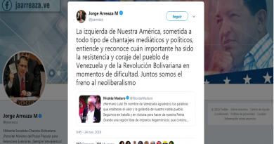 Venezuela y la izquierda latinoamericana son freno al neoliberalismo