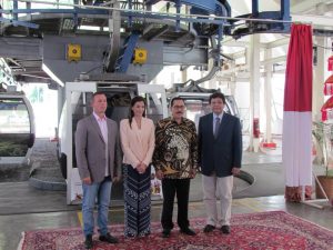 Promoción Cultural y Turística de la República de Indonesia celebraron en el Sistema Teleférico Warairarepano