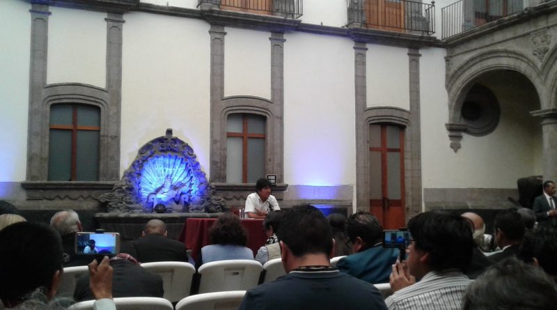 Presidente Evo Morales pide parar confrotación en Bolivia y reitera llamado al diálogo nacional