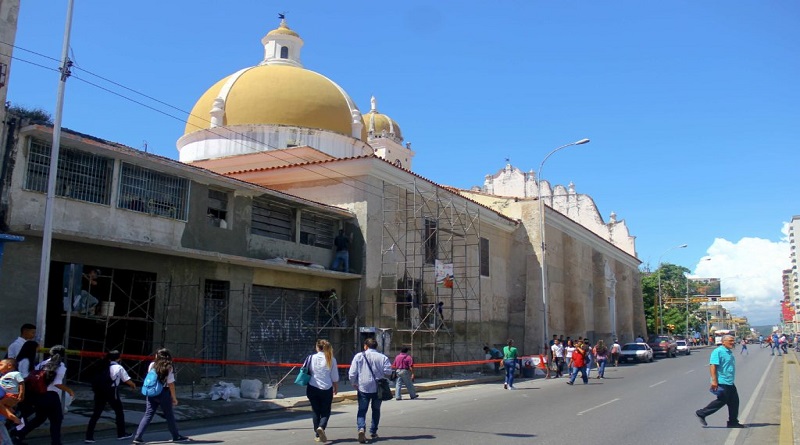 Gobernación de Aragua rehabilita Catedral de San José